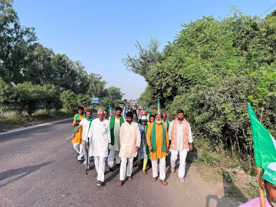 चेतना पैदल यात्रा 