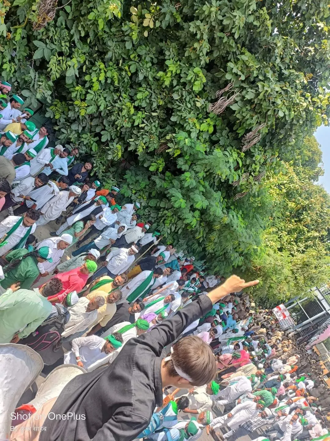 किसान चेतना पैदल यात्रा सफल