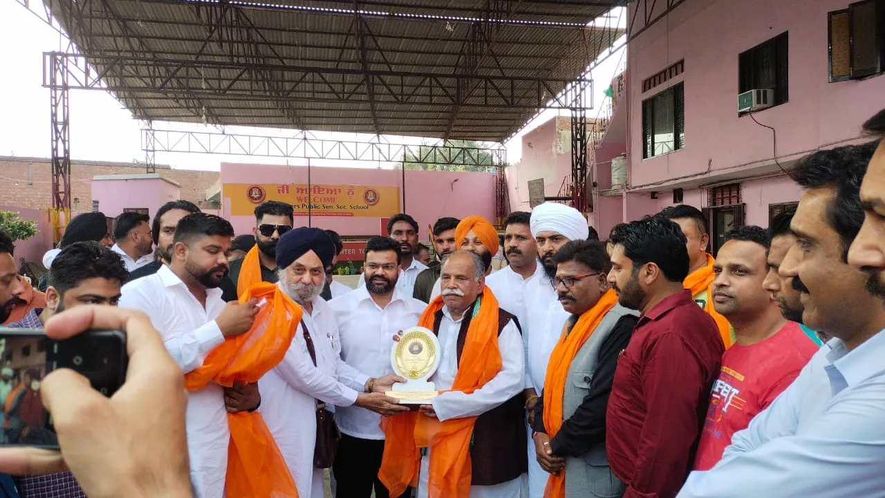 पंजाब में स्वागत 